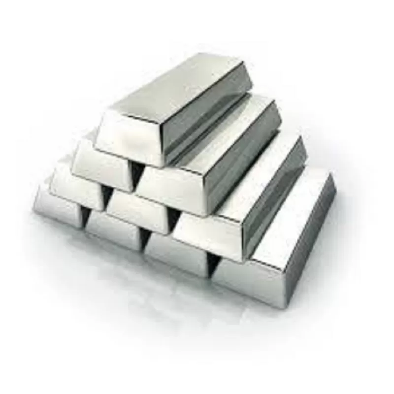 Silver Metal(Ag Metal), (5N) 99.999% Silver Ingot