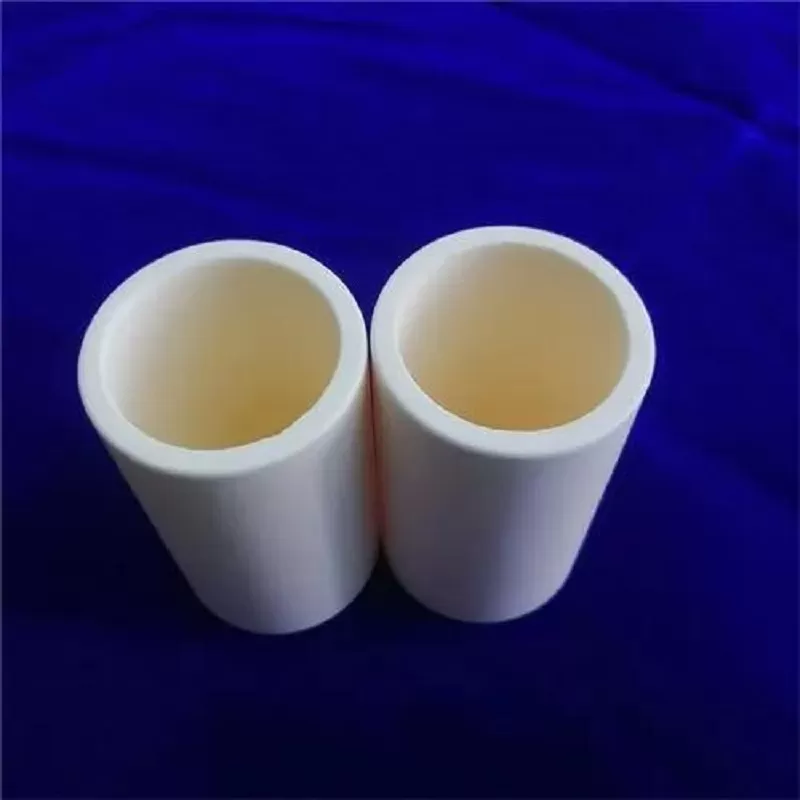 Magnesia crucibles, MgO crucibles, Magnesia ceramic crucibles, Magnesia ceramic