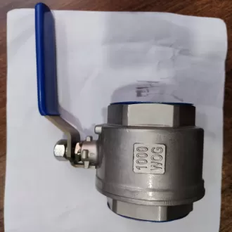 Q11F two-piece 304 stainless steel /CF8 ball valve DN40 PT(ZG)/RC internal thread for Q11F-10P-DN40 up to 64 kg