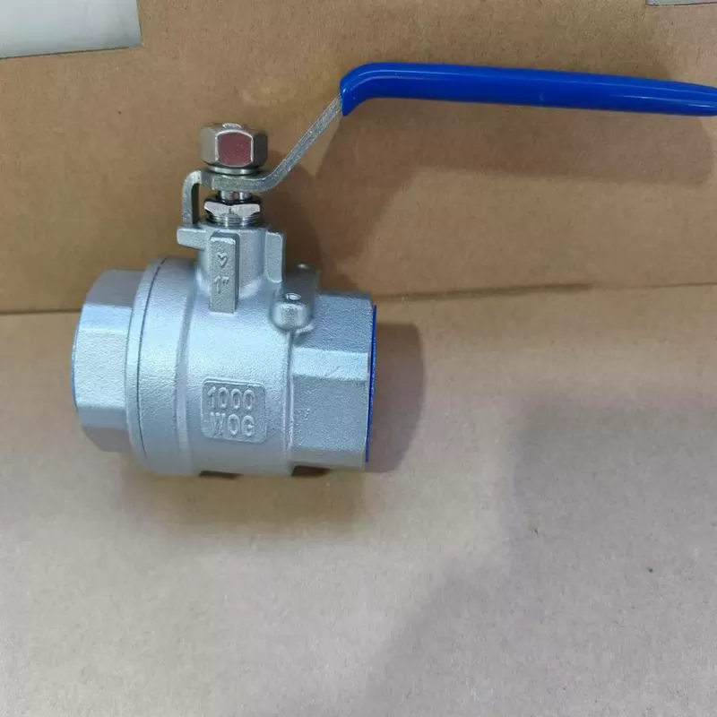 Q11F series one-piece 304 stainless steel /CF8 wire ball valve Q11F-16P-DN40 PT(ZG)/RC internal thread connection nominal pressure 16bar