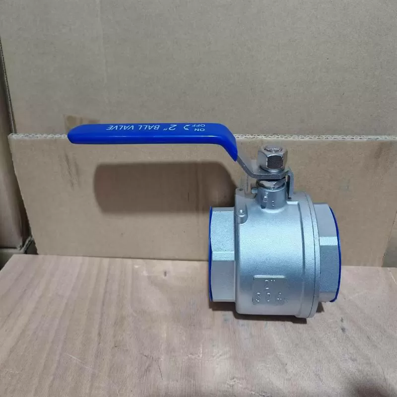 Q11F series one-piece 304 stainless steel /CF8 wire ball valve Q11F-16P-DN65 PT(ZG)/RC internal thread connection nominal pressure 16bar