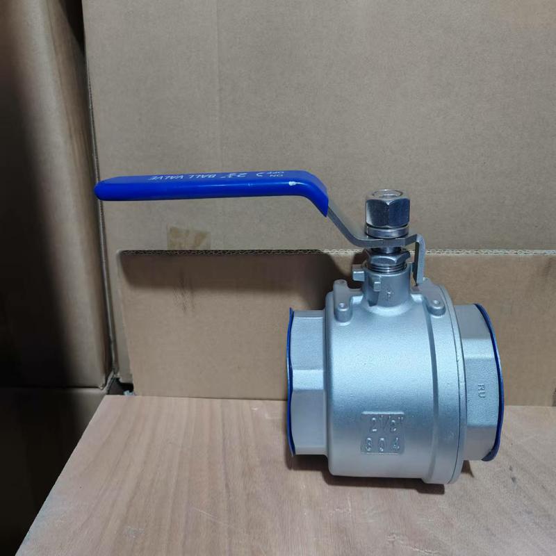 Q11F two-piece 304 stainless steel /CF8 ball valve DN80 PT(ZG)/RC internal thread for Q11F-10P-DN80 up to 64 kg