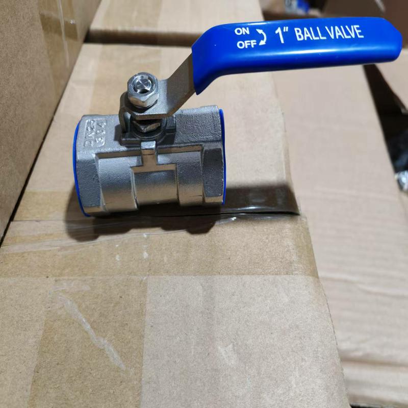 Q11F series one-piece 304 stainless steel /CF8 wire ball valve Q11F-16P-DN25 PT(ZG)/RC internal thread connection nominal pressure 16bar