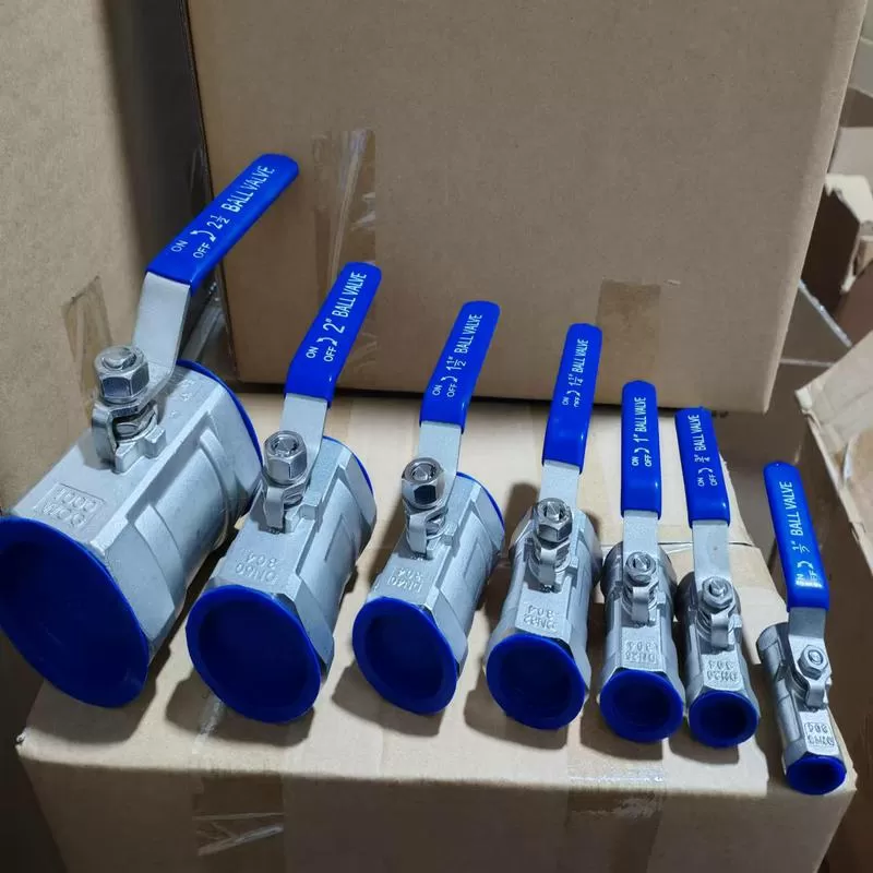 Q11F series one-piece 316L stainless steel /CF8M wire ball valve Q11F-16RL-DN10 PT(ZG)/RC internal thread connection nominal pressure 16bar