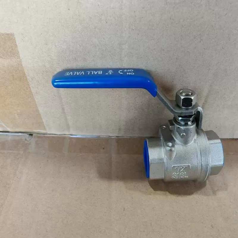 Q11F two-piece 304 stainless steel /CF8 ball valve DN25 PT(ZG)/RC internal thread for Q11F-10P-DN25 up to 64 kg