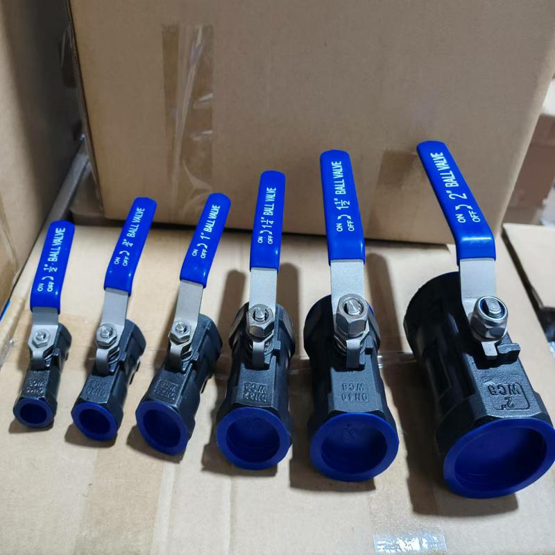 Q11F series one-piece WCB ball valve Q11F-16C-DN65 PT(ZG)/RC internal thread connection nominal pressure 16bar