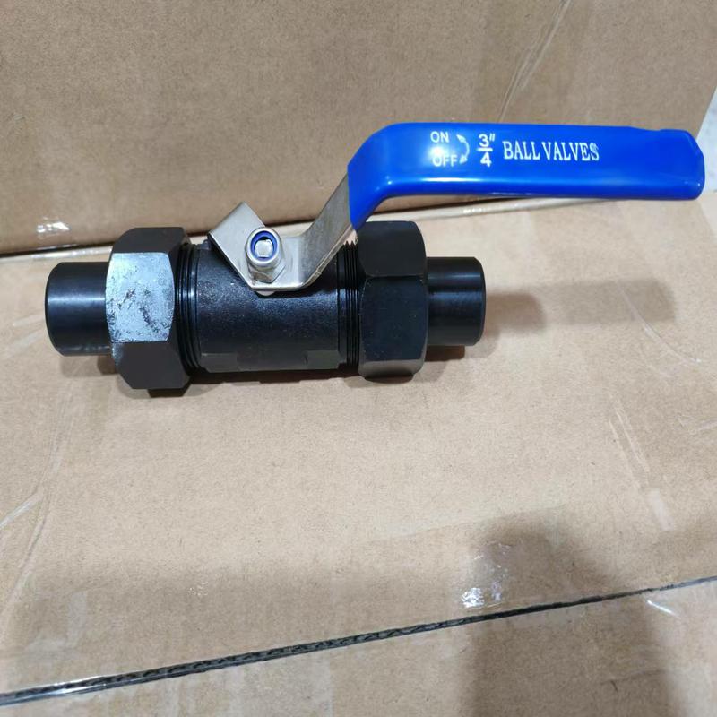 Carbon steel WCB wide double outer wire ball valve Q21F-16C-DN10 nominal pressure PN16