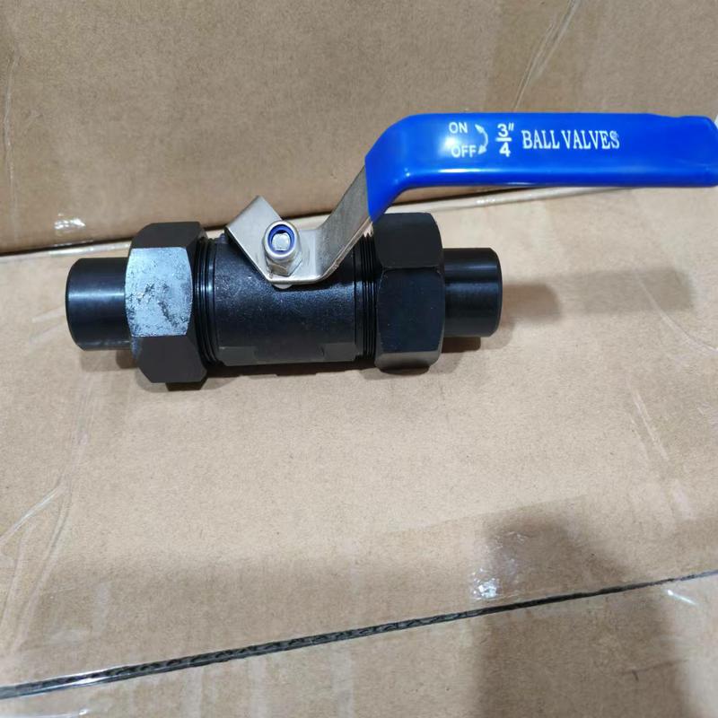 Carbon steel WCB wide double outer wire ball valve Q21F-16C-DN65 nominal pressure PN16