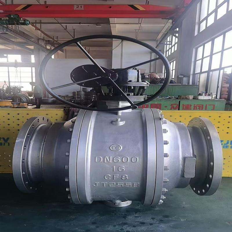 Side mounted soft seal fixed ball valve