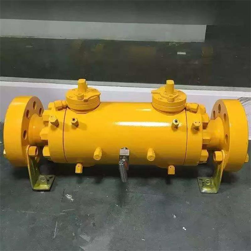 Double ball floating ball valve