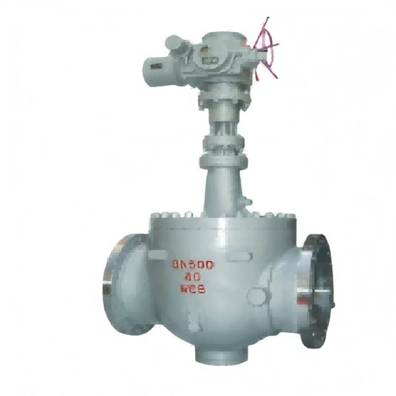 GQ47H type PN16~PN100 rail type steel ball valve