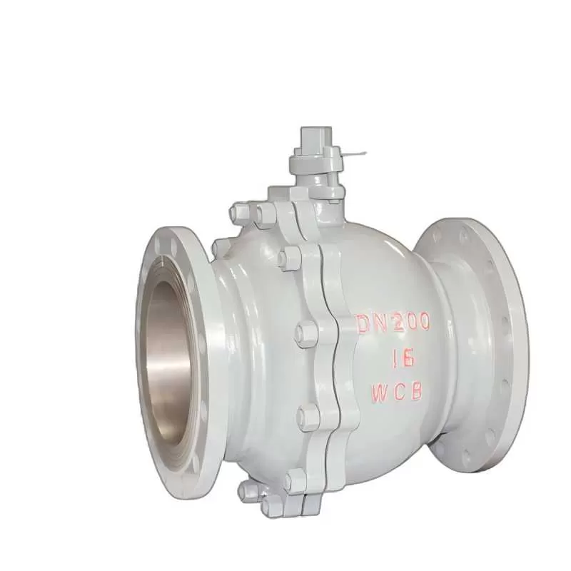 Cast steel flange ball valve