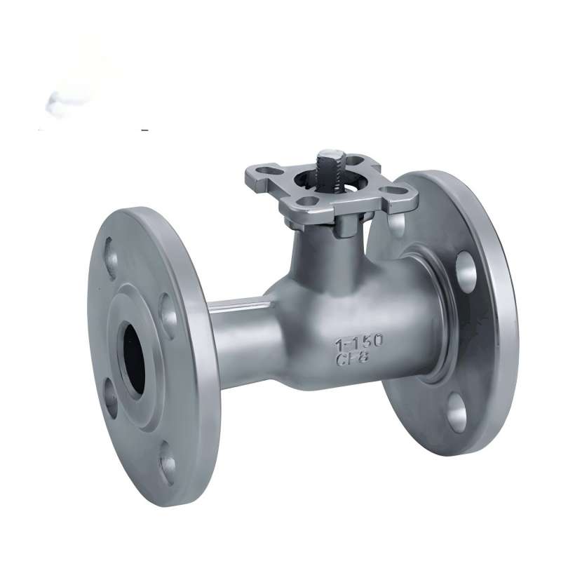 Integrated high platform ball valve