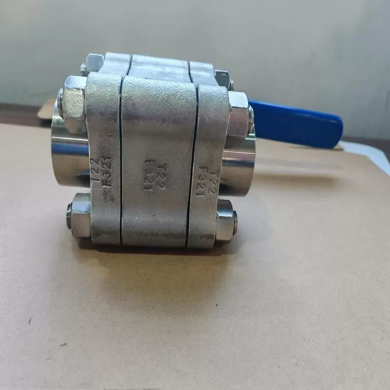 Forged steel ball valve