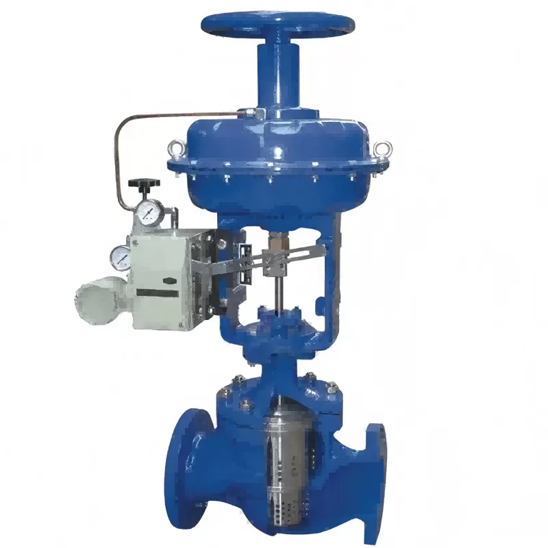 Pneumatic regulating valve