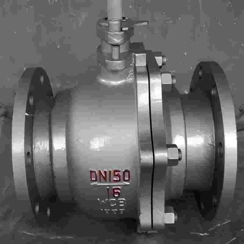 WCB stainless steel hard sealed flange ball valve Q41H-16C-DN250